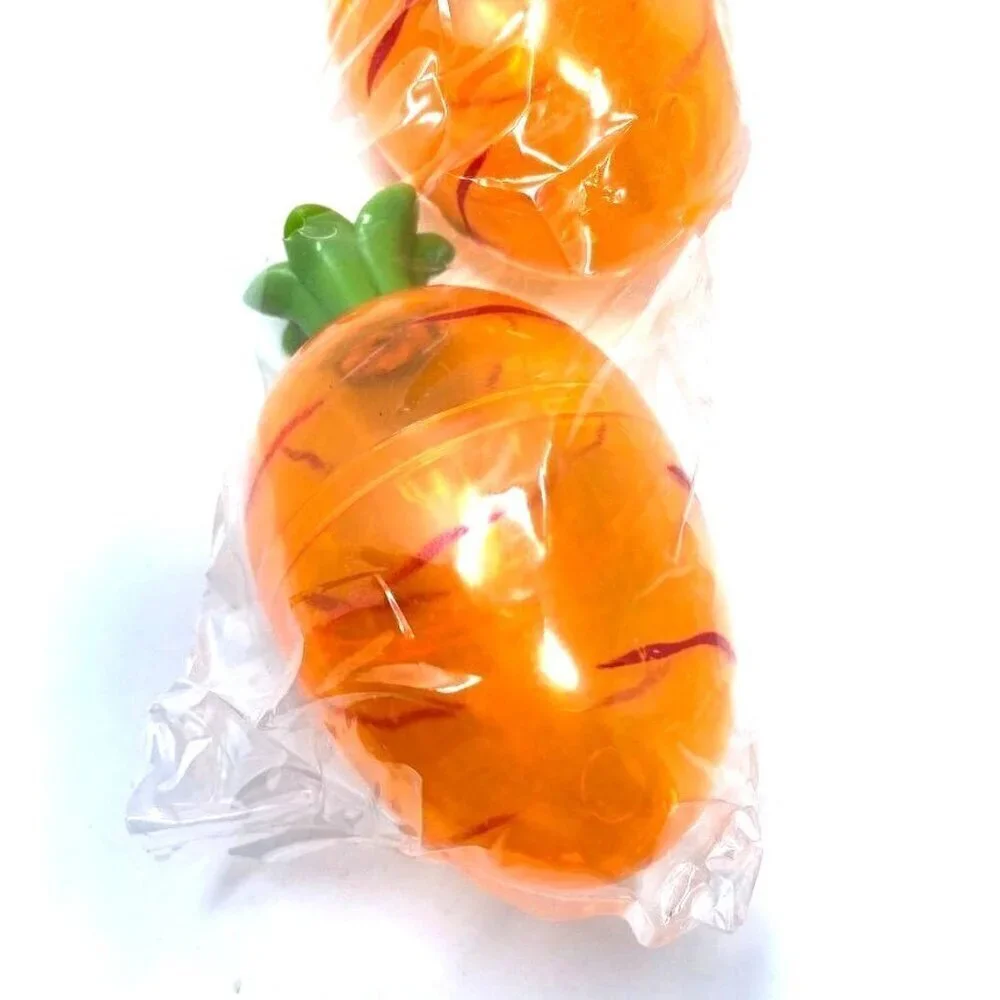 Easter Large Plastic Fillable Eggs Carrot Bunny Frog Hippo Various